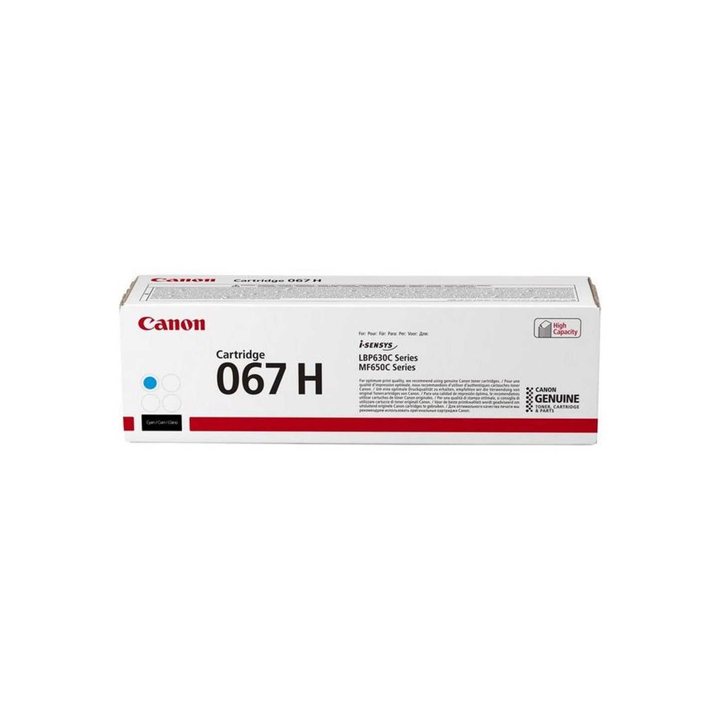 Toner compatible premium Canon 5105C002 / 067H - cyan