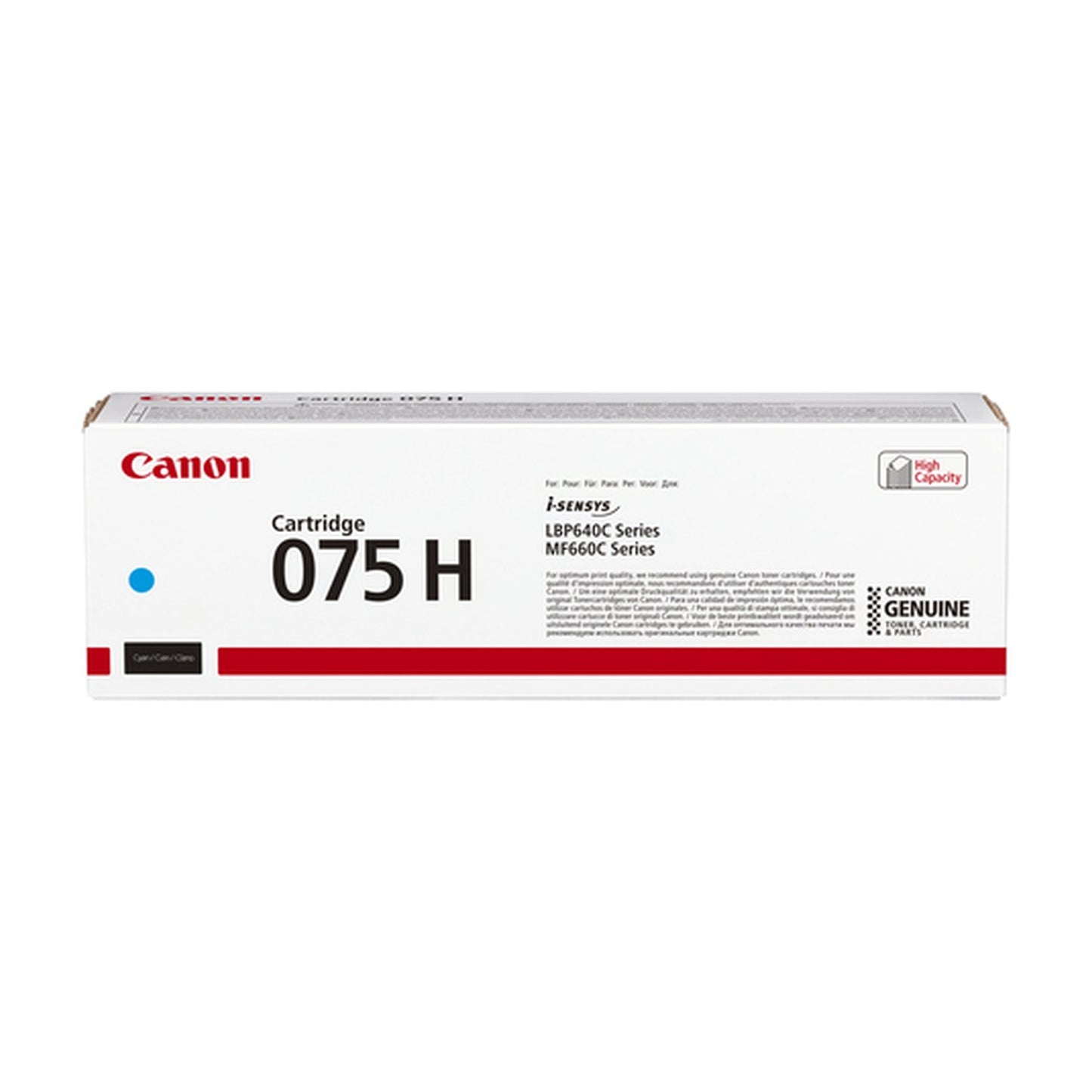Toner compatible premium Canon 6368C002 / 075H - cyan