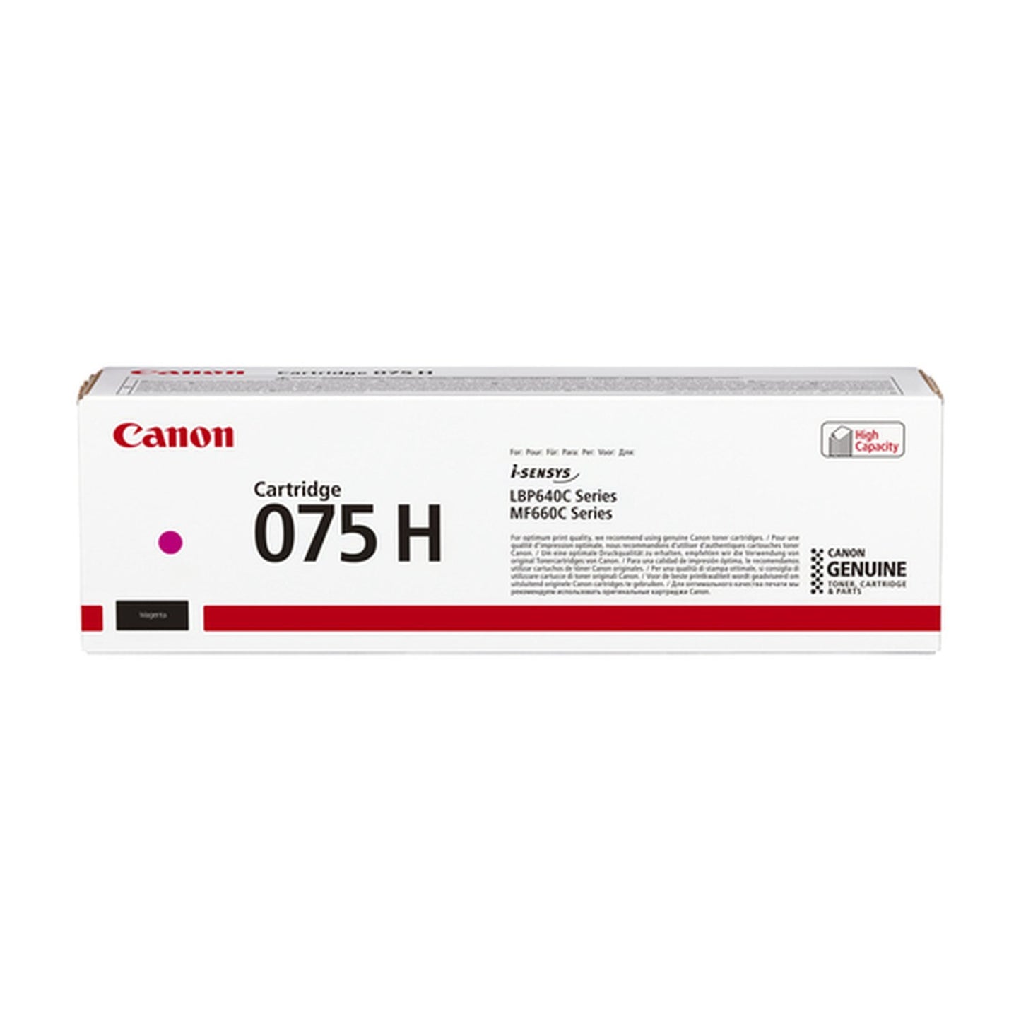 Toner compatible premium Canon 6367C002 / 075H - magenta