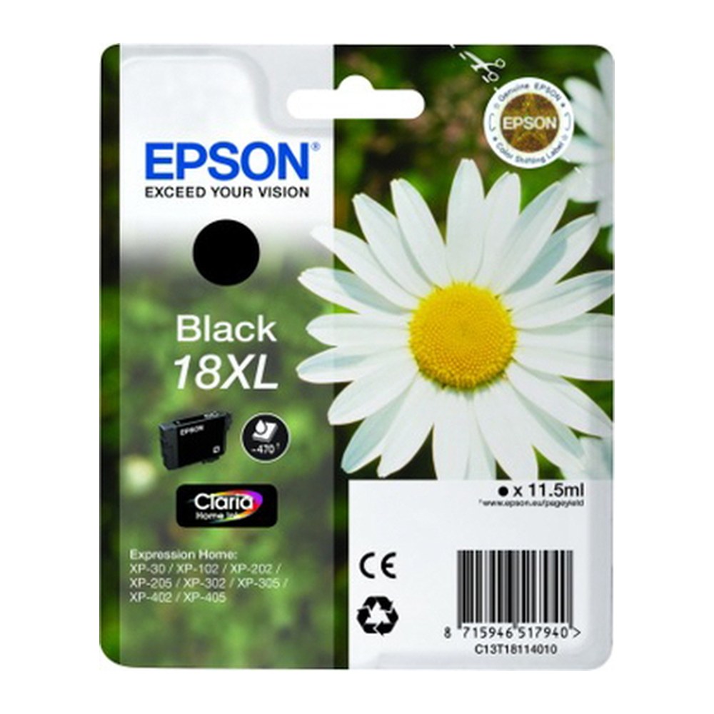 Cartouche compatible premium Epson C13T18114010 / 18XL - noire