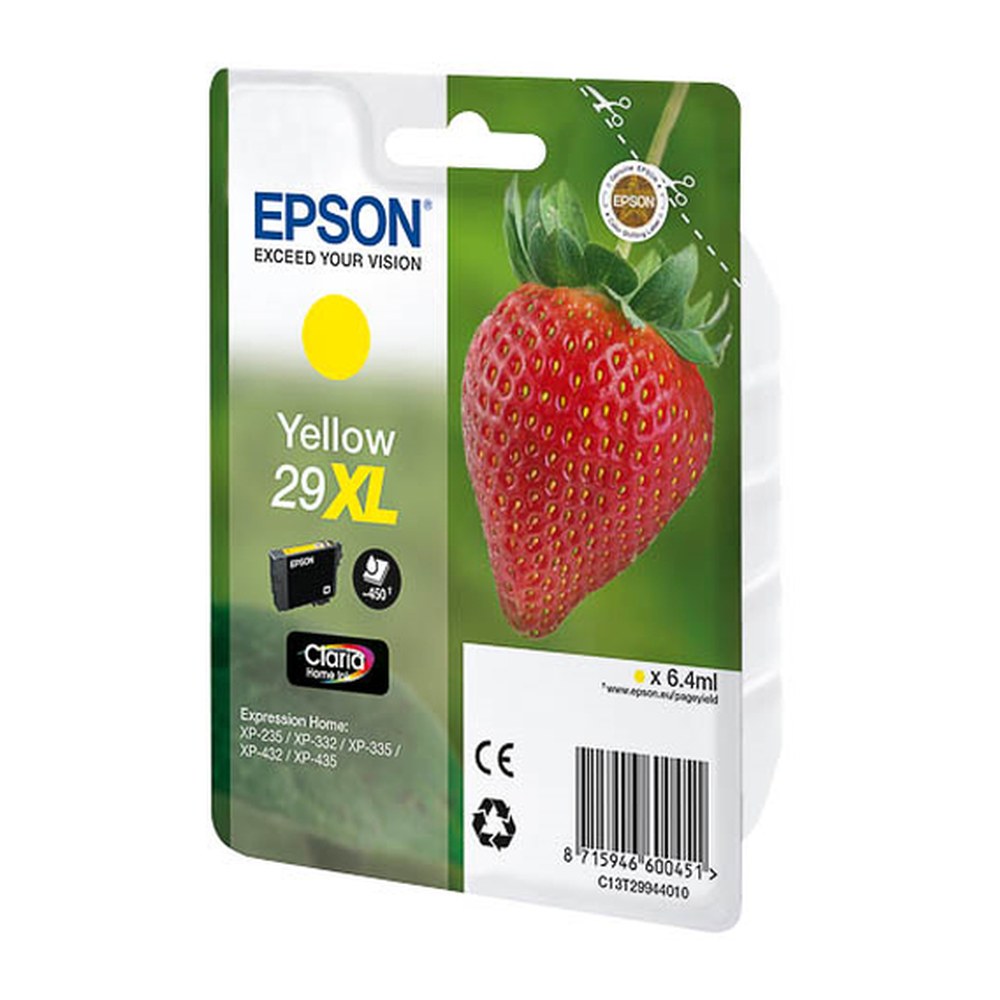Cartouche compatible premium Epson C13T29944010 / 29XL - jaune