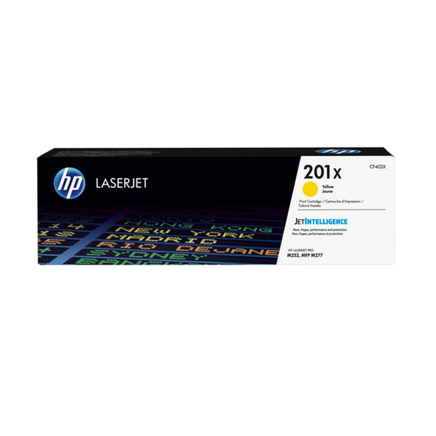 Toner compatible premium HP CF402X / 201X - jaune