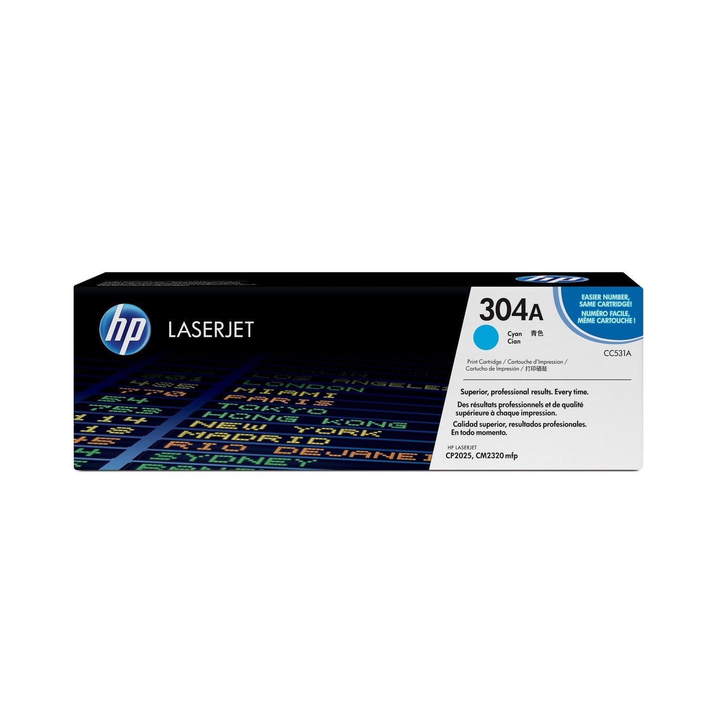 Toner compatible premium HP CC531A / 304A - cyan