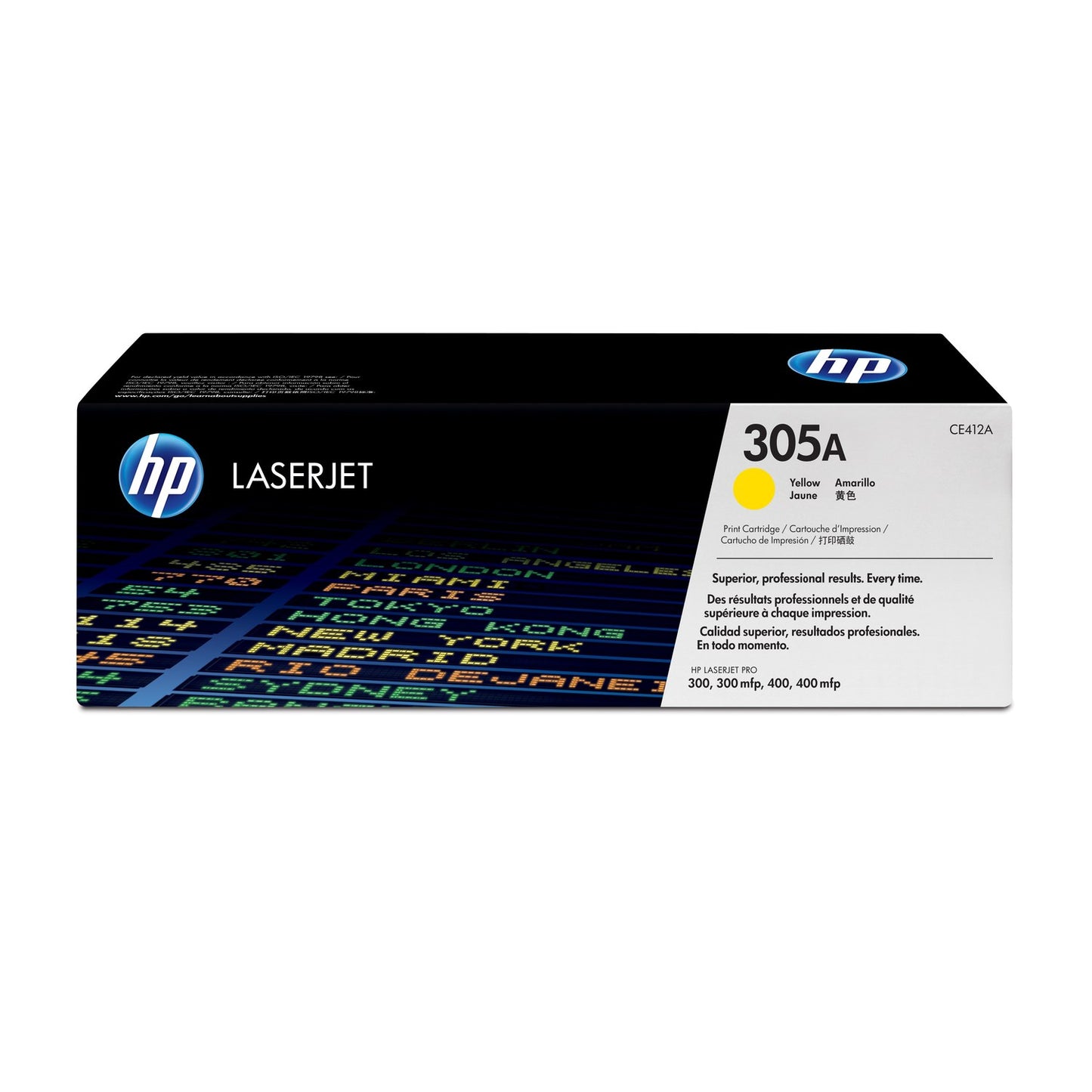 Toner compatible premium HP CE412A / 305A - jaune