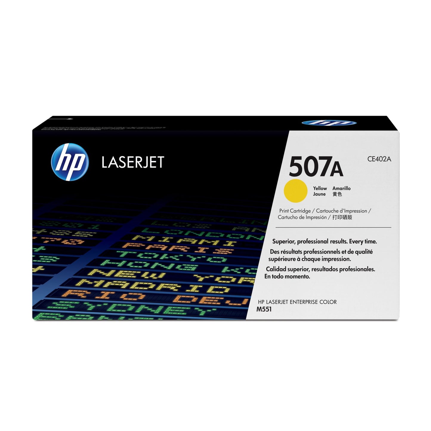 Toner compatible premium HP CE402A / 507A - jaune