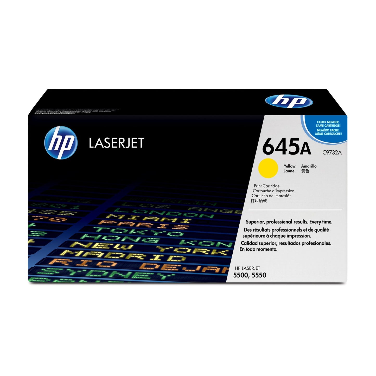 Toner compatible premium HP C9732A / 645A - jaune