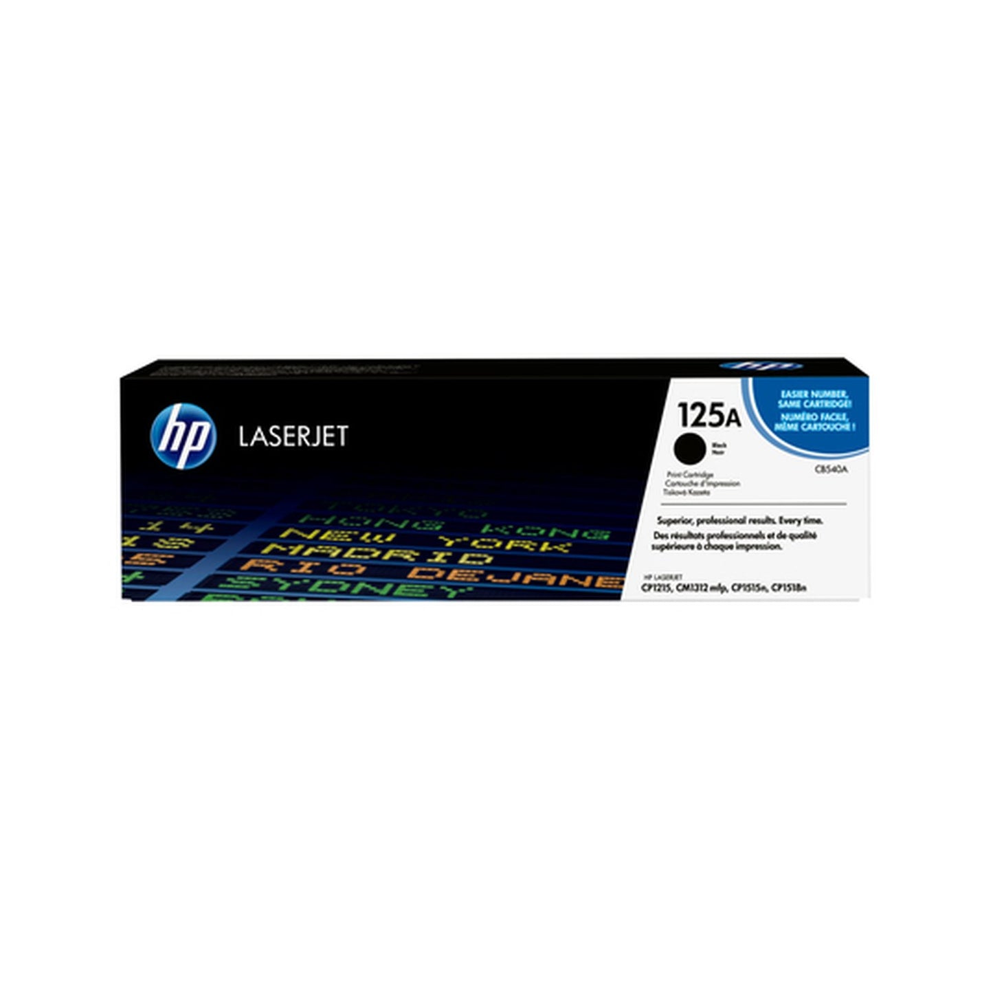 Toner compatible premium HP CB540A / 125A - noir