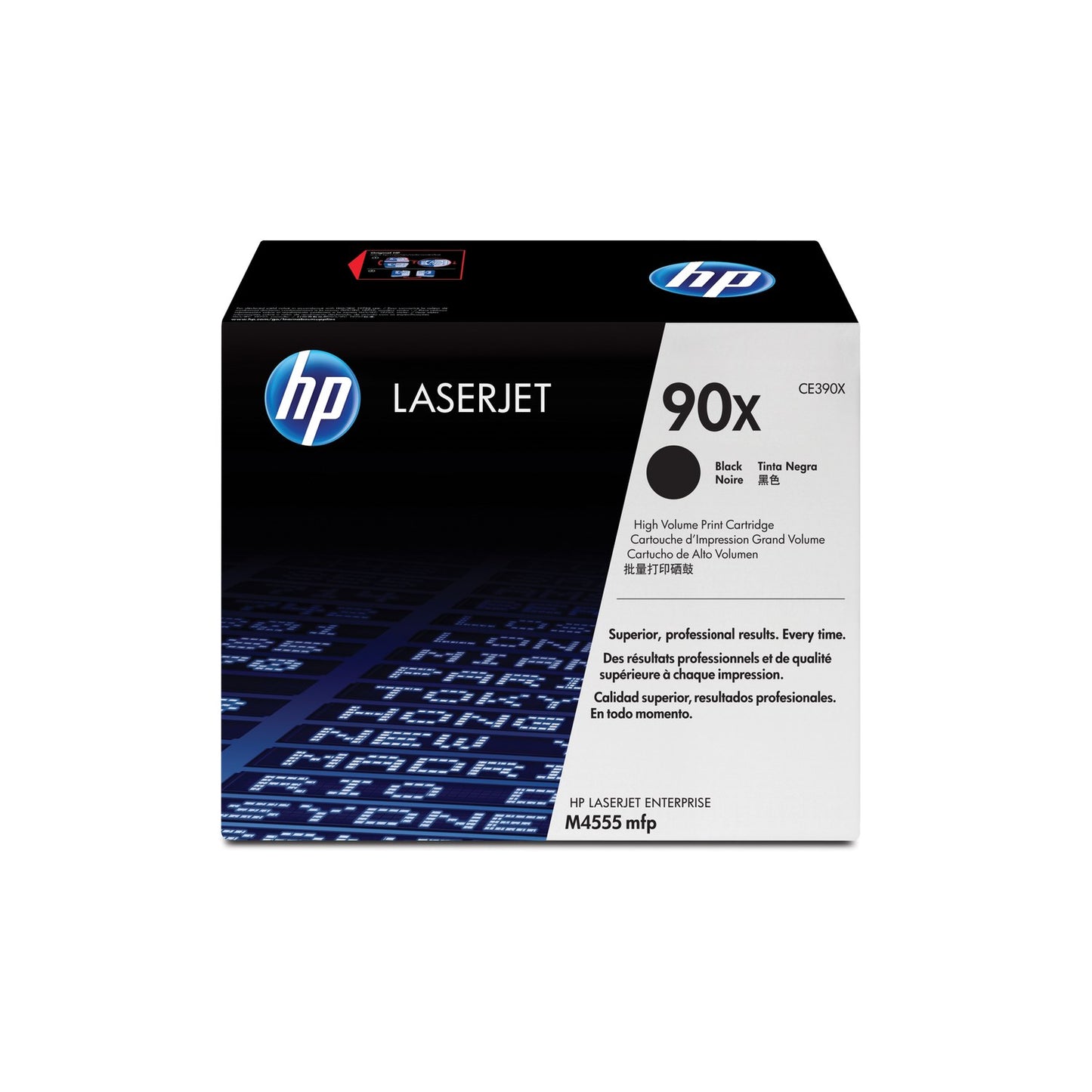 Toner compatible premium HP CE390X / 90X - noir