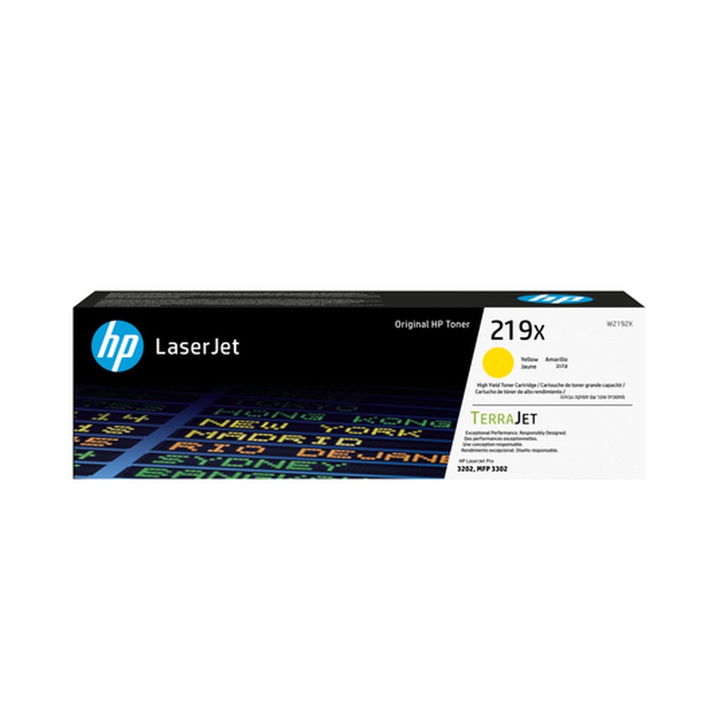 Toner compatible premium HP W2192X / 219X - jaune