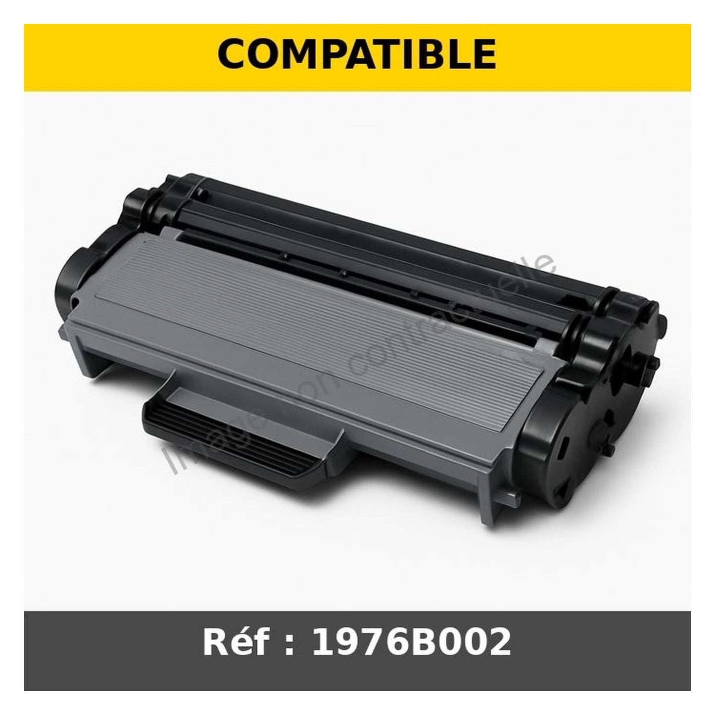 Toner compatible Canon 1976B002 / 715H - noir