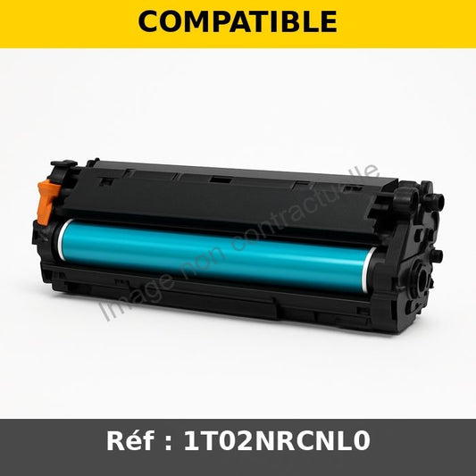 Cartouche Laser Compatible Kyocera Mita TK-5140C (1T02NRCNL0) Cyan (5 000 pages)
