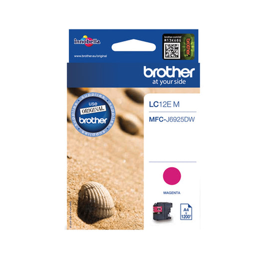 Cartouche d'origine Brother LC12EM - magenta