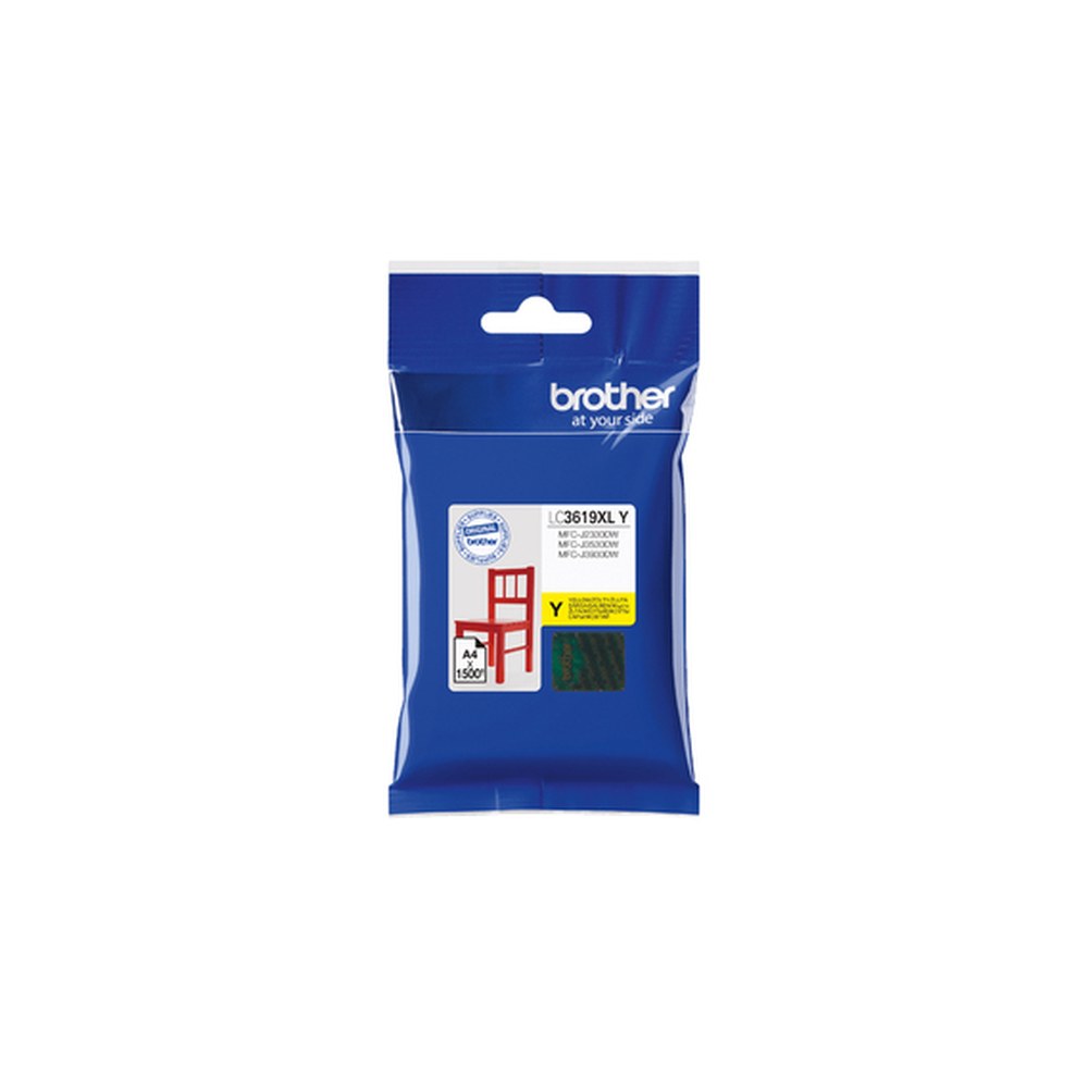 Cartouche d'origine Brother LC3619XLY - jaune