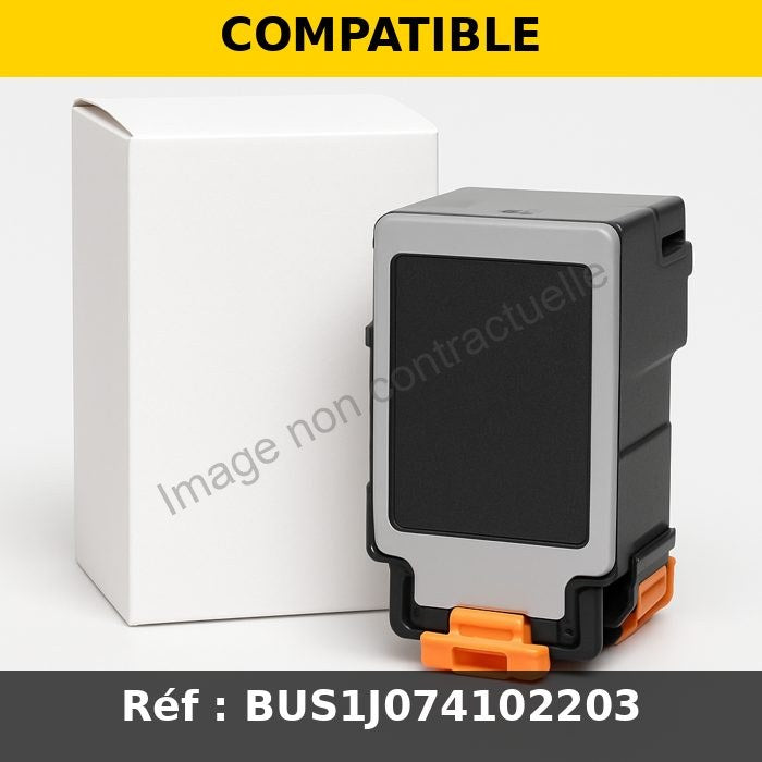 Rouleau d'étiquettes compatible Brother BUS1J074102203