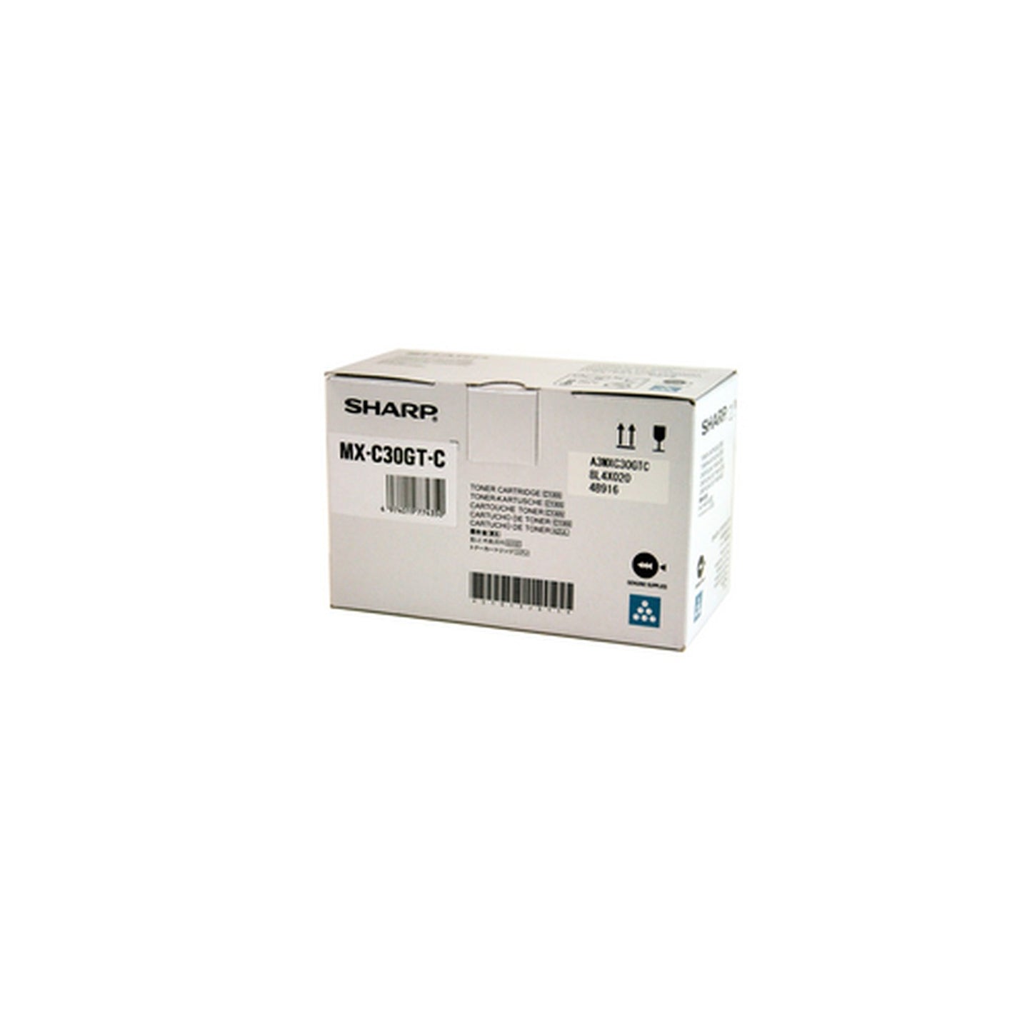 Toner d'origine Sharp MXC30GTC - cyan