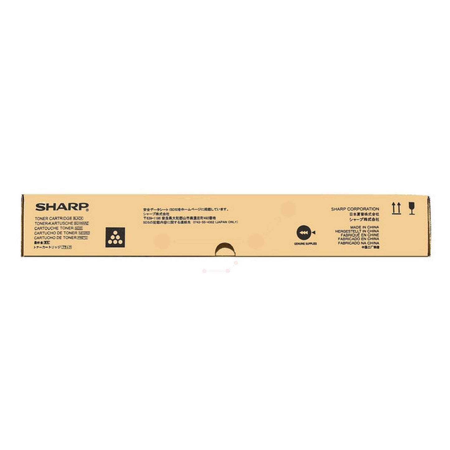 Toner d'origine Sharp MXC38GTB - noir