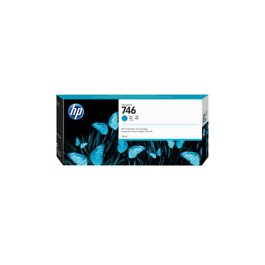 Cartouche d'origine HP P2V80A / 746 - cyan
