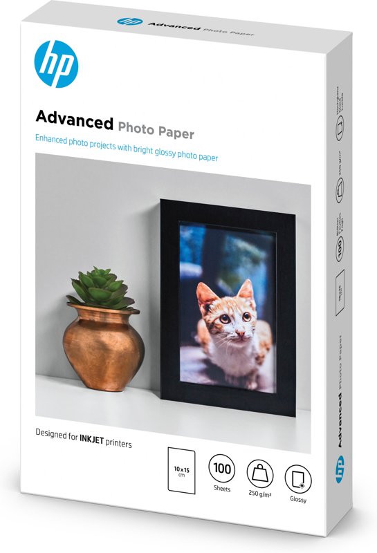 Papier photo 10x15 d'origine HP Q8692A