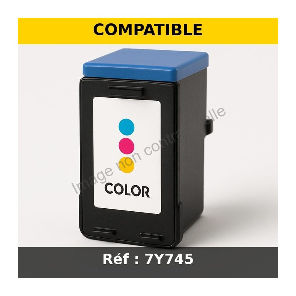 Cartouche compatible Dell 59210045 / 7Y745 - multicouleur