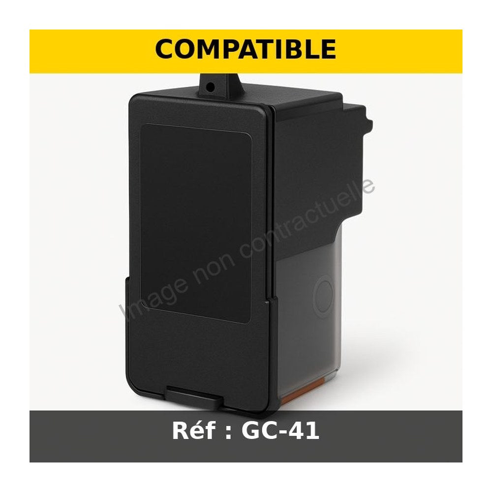 Cartouche compatible Ricoh 405765 / GC-41 KL - noire
