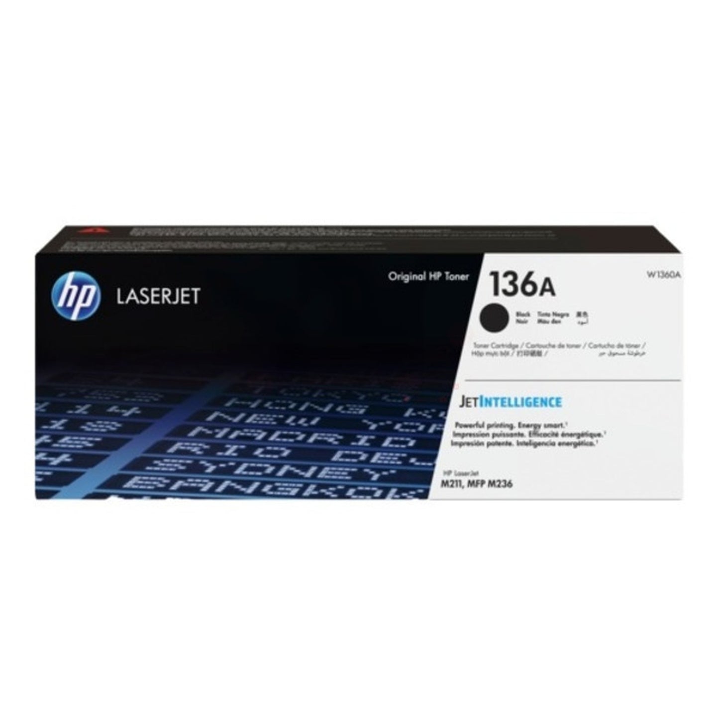 Toner d'origine HP W1360A / 136A - noir
