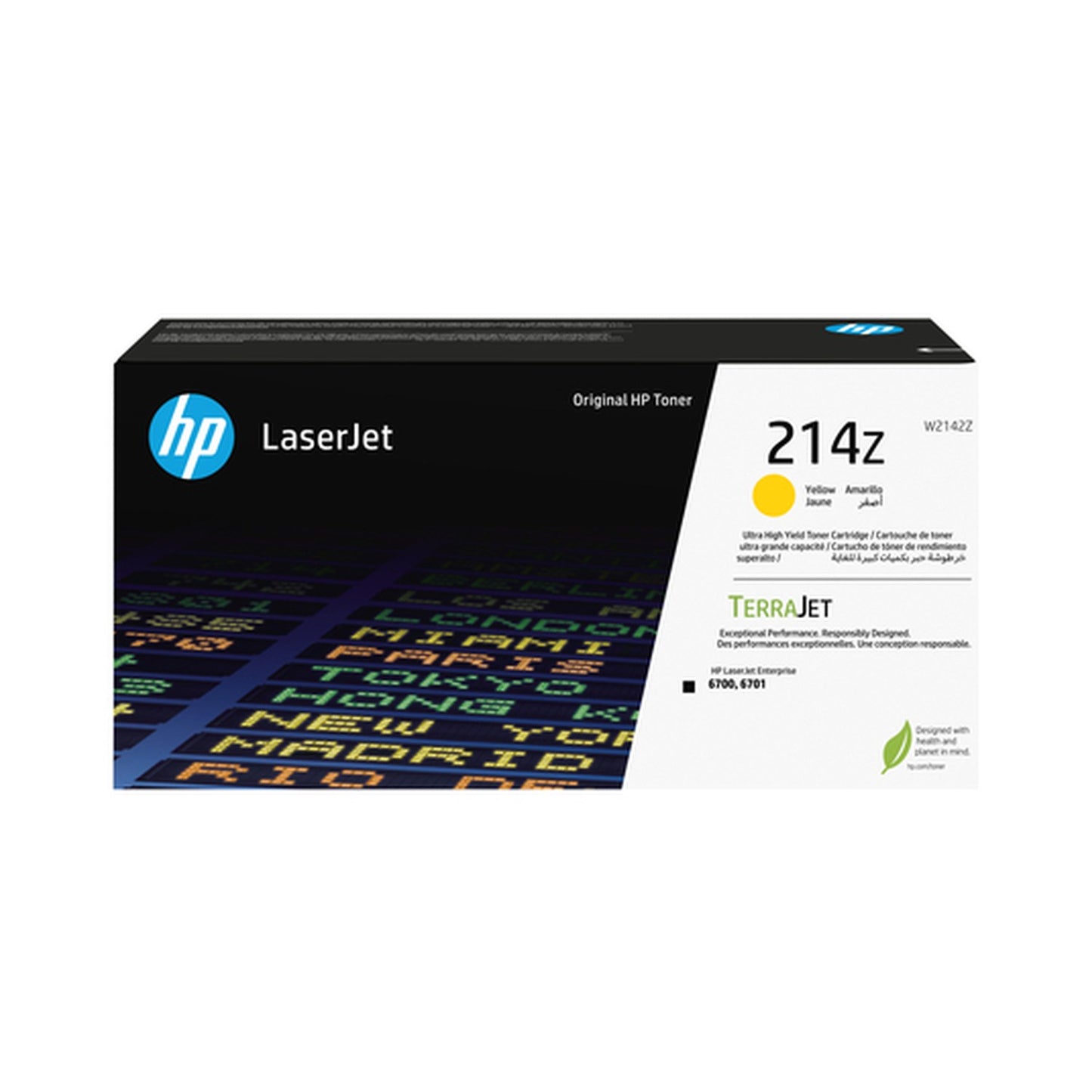 Toner d'origine HP W2142Z / 217Z - jaune