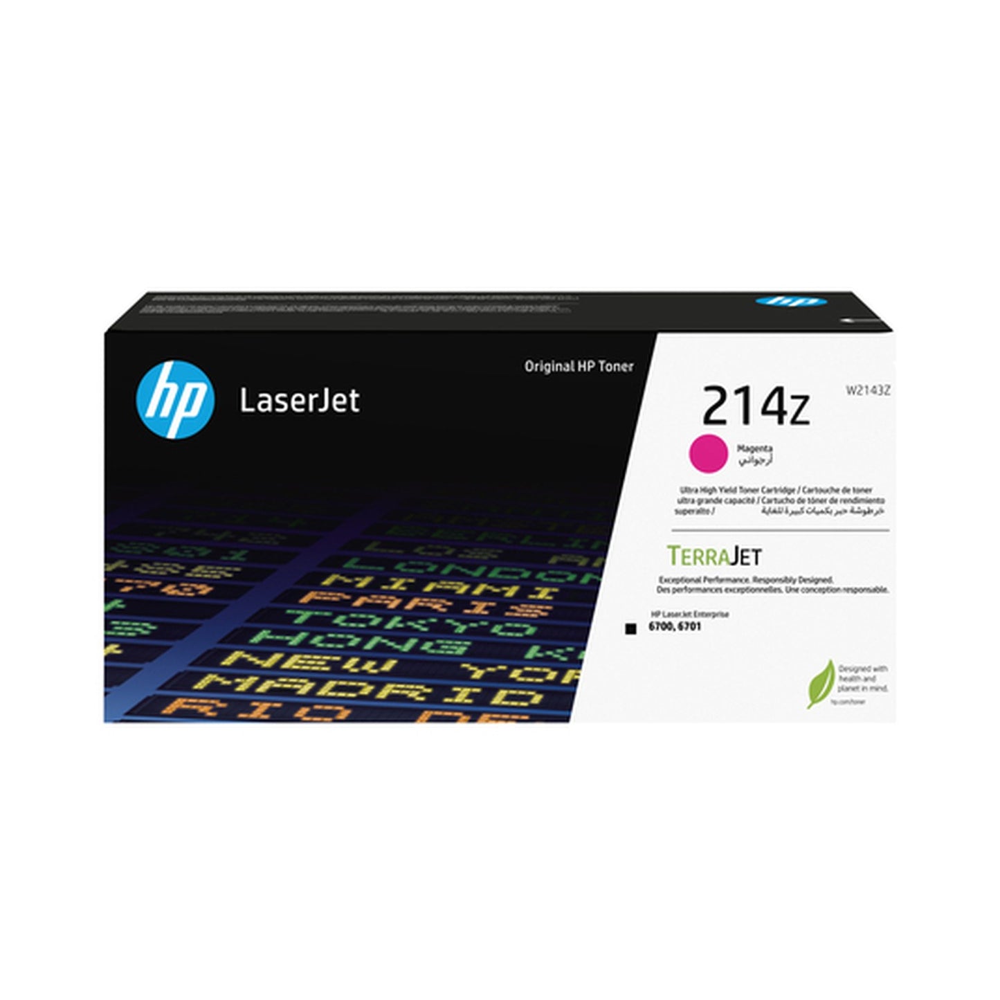 Toner d'origine HP W2143Z / 217Z - magenta