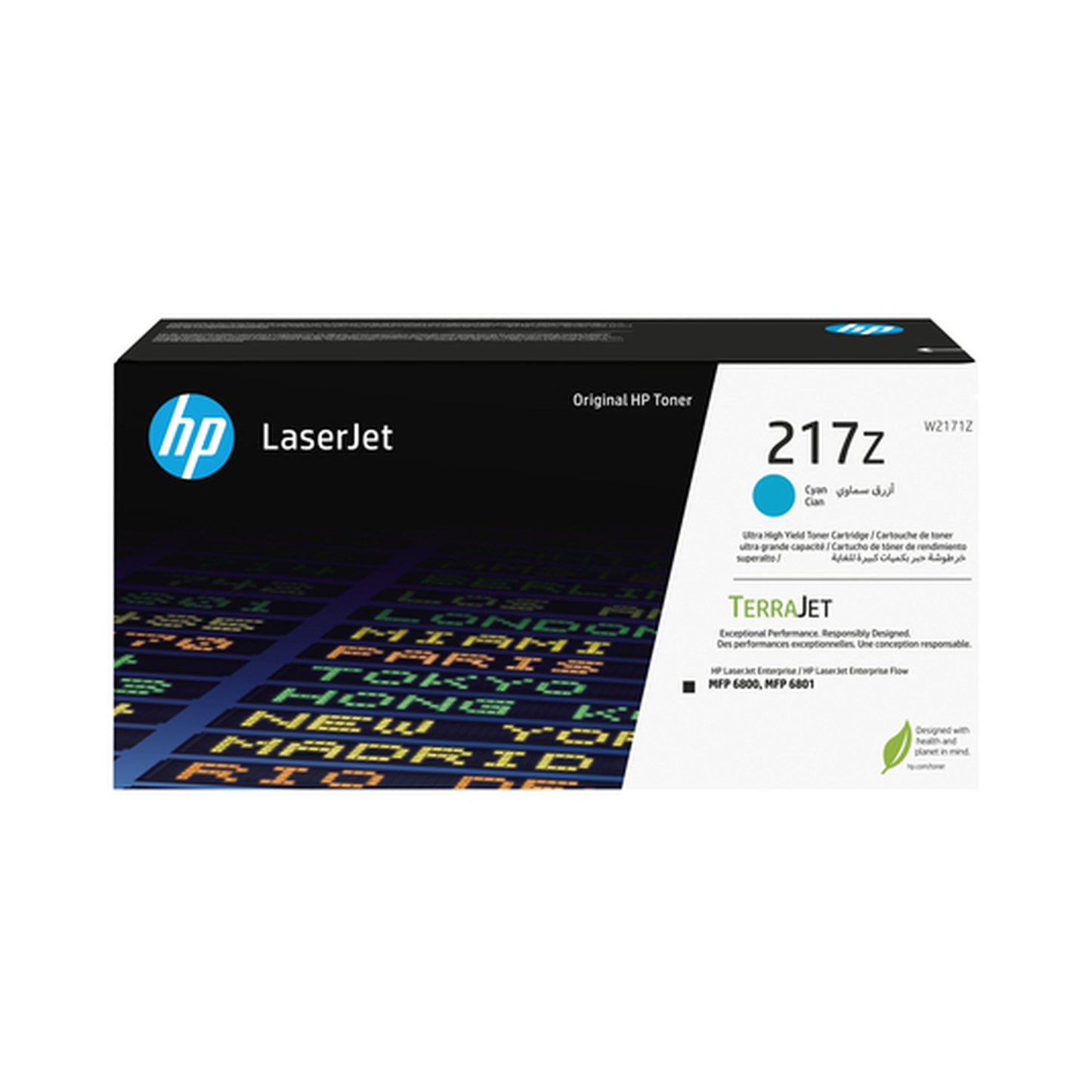 Toner d'origine HP W2171Z / 217Z - cyan