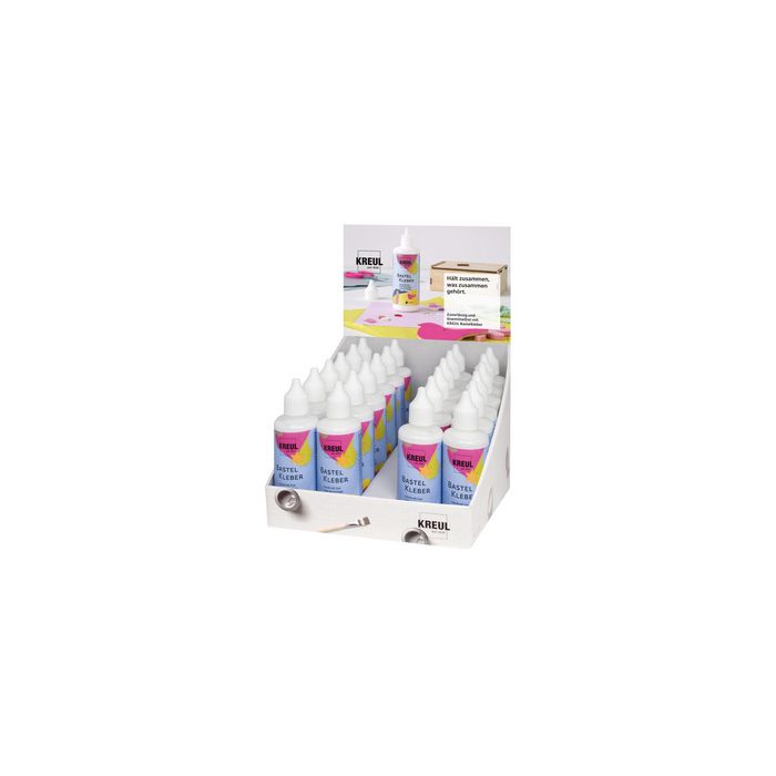 KREUL Colle de bricolage, dans un flacon plastique, 80 ml