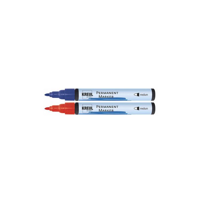 KREUL Marqueur permanent, medium, rose vif