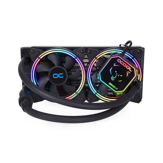 Kit Watercooling AIO Alphacool Eisbaer Aurora LT RGB - 240mm (Noir)