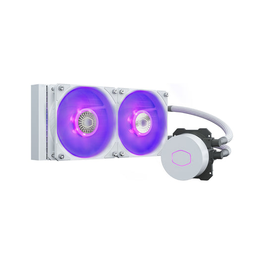 Kit Watercooling AIO Cooler Master MasterLiquid Lite V2 RGB - 240mm (Blanc)