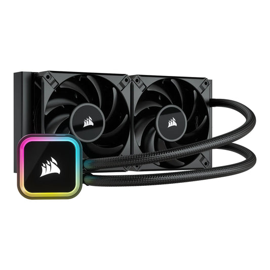 Kit Watercooling AIO Corsair iCue H100i Elite RGB - 240mm (Noir)