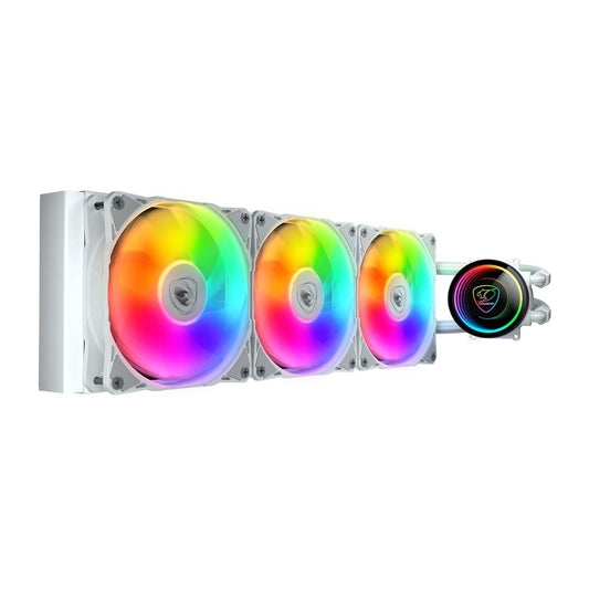 Kit Watercooling AIO Cougar Poseidon Elite RGB - 240mm (Blanc)