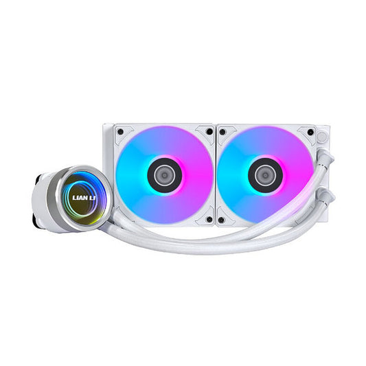 Kit Watercooling AIO Lian Li Galahad II Trinity RGB - 240mm (Blanc)