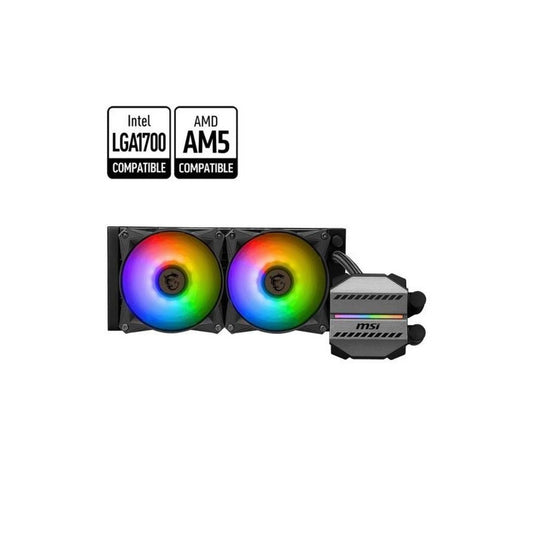 Kit Watercooling AIO MSI Mag CoreLiquid M RGB - 240mm (Noir)