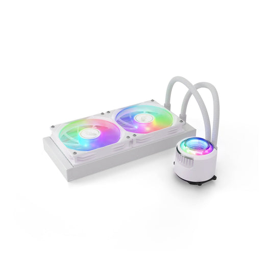 Kit Watercooling AIO Valkyrie Jarn RGB - 240mm (Blanc)