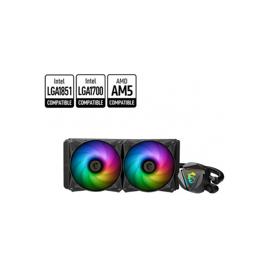 Kit Watercooling MSI Mag CoreLiquid R V2 RGB - 240mm (Noir)