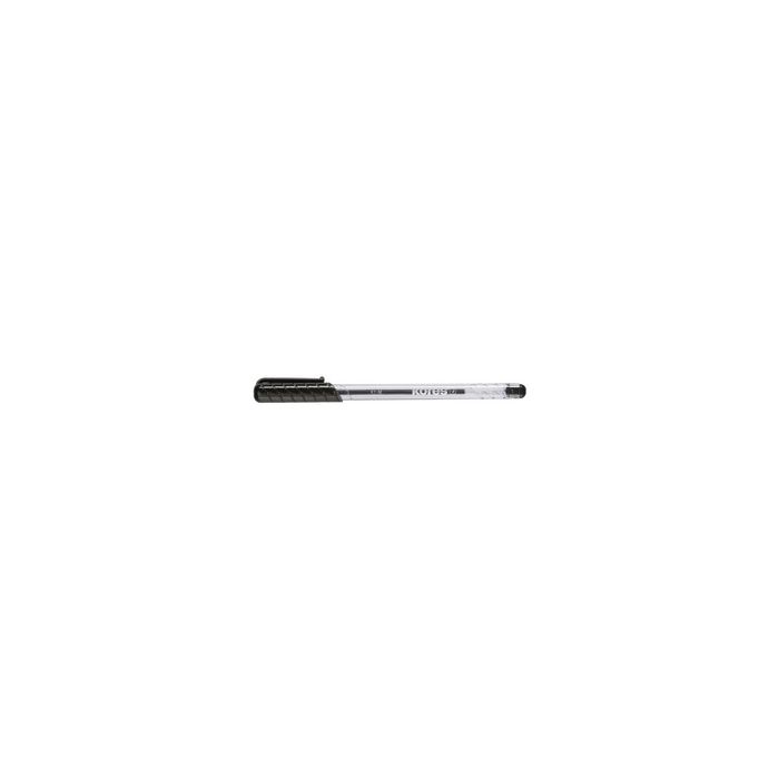 Kores Stylo à bille jetable K-PEN K1, tracé: M, noir