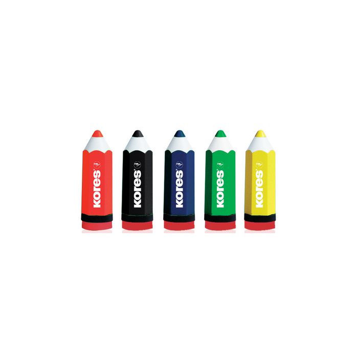 Kores Taille-crayons KOLORITO, en forme de crayon,