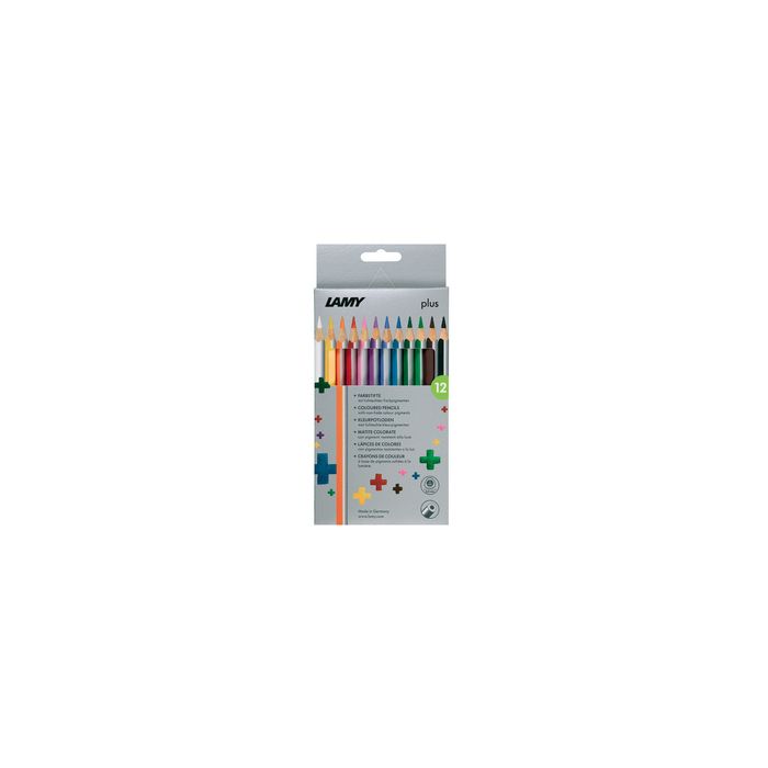 LAMY Crayon de couleur triangulaire plus, étui carton de 12