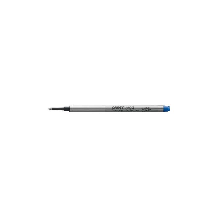 LAMY Recharge pour stylo roller M63, M, bleu