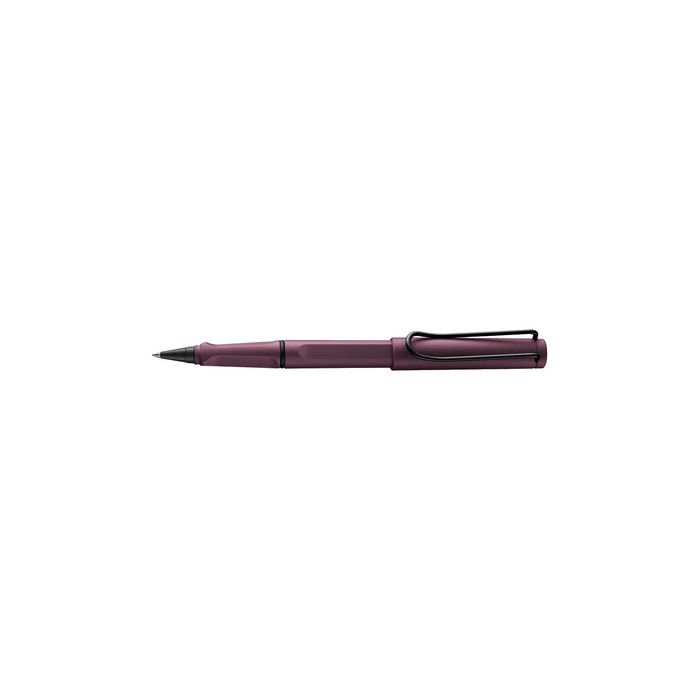 LAMY Stylo roller safari steel scarlet, avec cartouche
