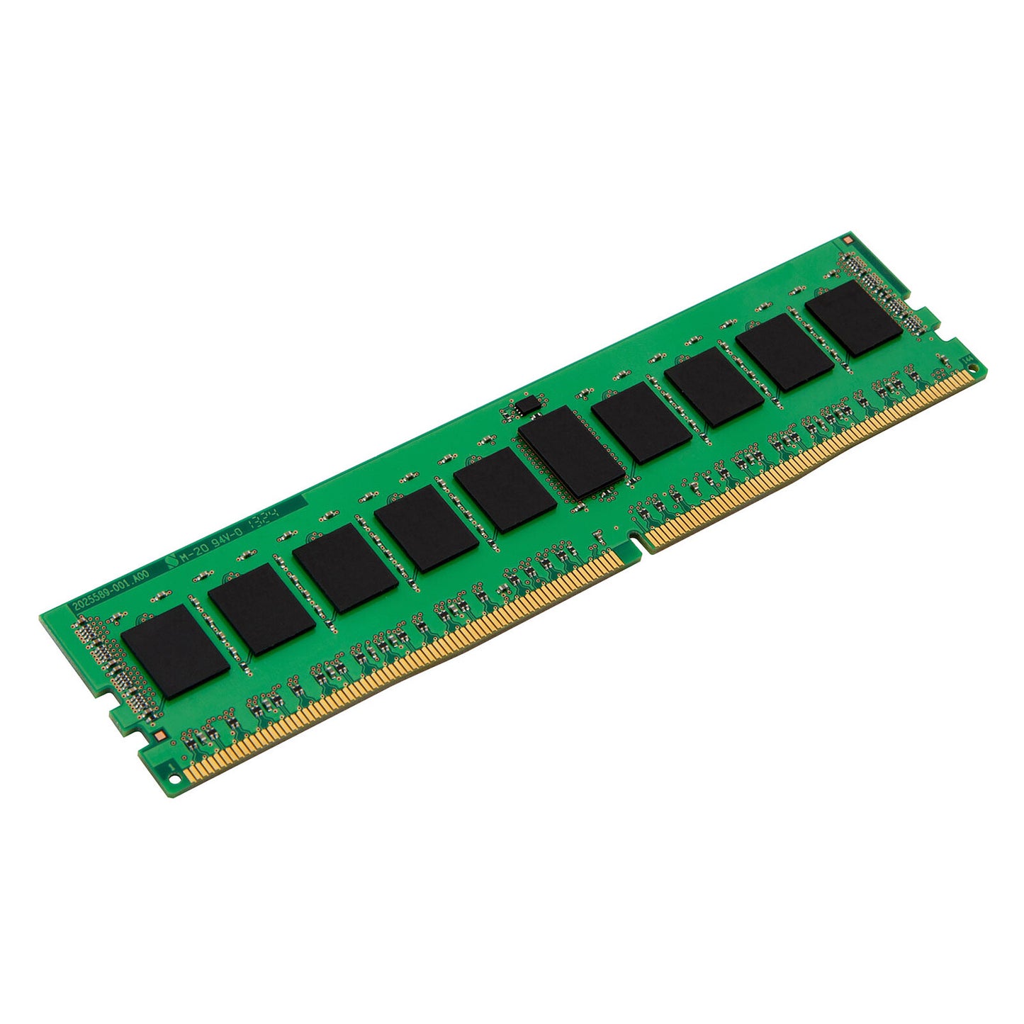 Barrette mémoire 16Go ,DIMM DDR4 Kingston ValueRAM  2666Mhz (Vert)