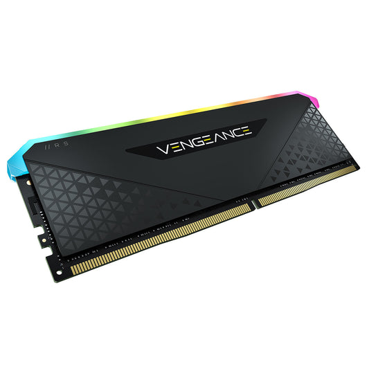 Barrette mémoire 8Go DIMM DDR4 Corsair Vengeance RS RGB  3200Mhz (Noir)