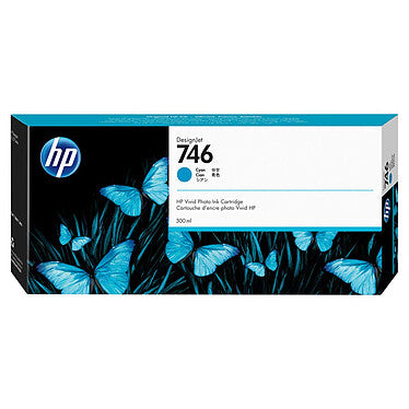 Cartouche Jet d'encre de Marque HP746 P2V80AE Cyan (300ml)