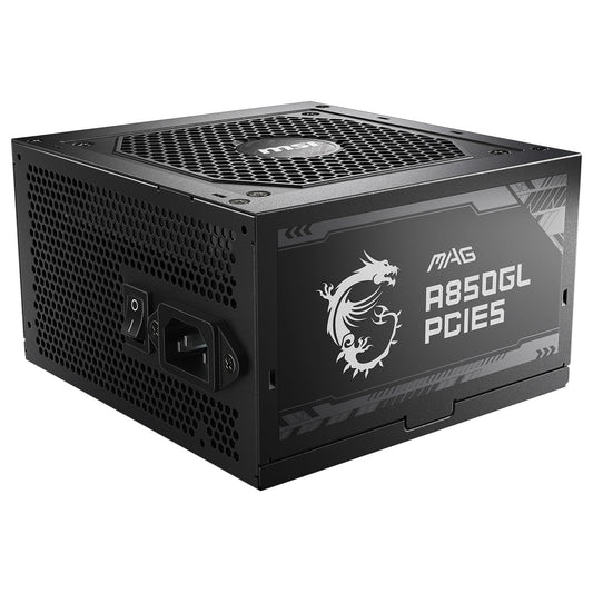 Alimentation ATX MSI Mag A850GL PCIe5 - 850W (Noir)