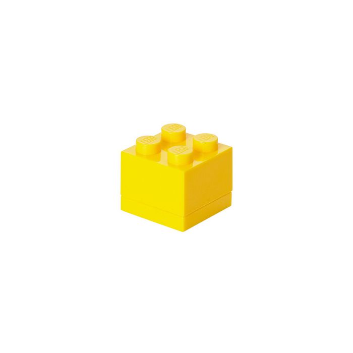 LEGO Boîte à snack MINI BOX 4, 60 ml, jaune