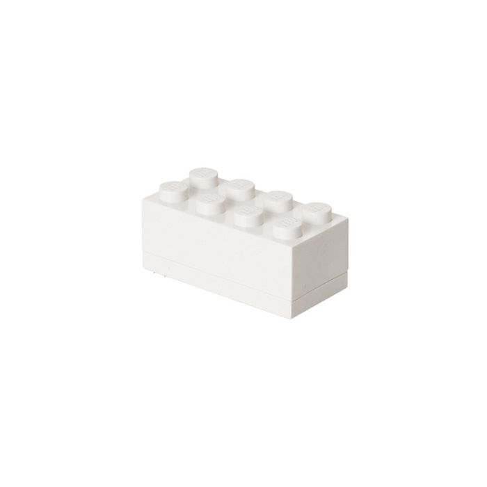 LEGO Boîte à snack MINI BOX 8, 110 ml, blanc