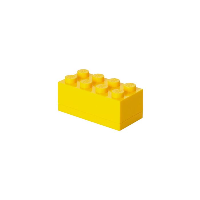 LEGO Boîte à snack MINI BOX 8, 110 ml, jaune